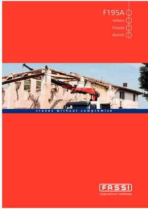 Hidrolik Vinçler Fassi F 195 AC 26