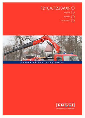 Hydraulic loading cranes Fassi F 210 A 24