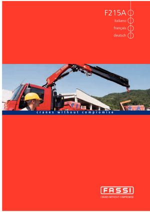 Hidrolik Vinçler Fassi F 215 A 26