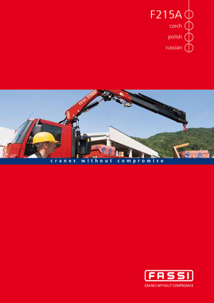 Hydraulic loading cranes Fassi F 215 A 22