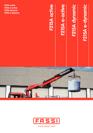 Hydraulic loading cranes Fassi F 215 AC 2.26 dynamic