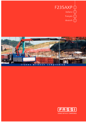 Hidrolik Vinçler Fassi F 235 AXP 26