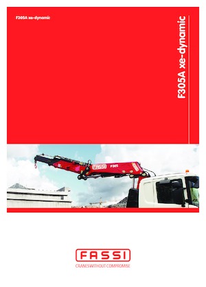 Hydraulic loading cranes Fassi F 305 A 2.28 xe-dynamic