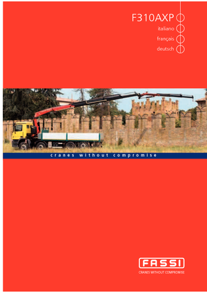 Hydraulic loading cranes Fassi F 310 AXP 22