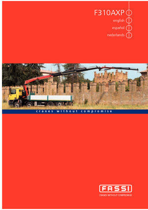 Hydraulic loading cranes Fassi F 310 AXP 22