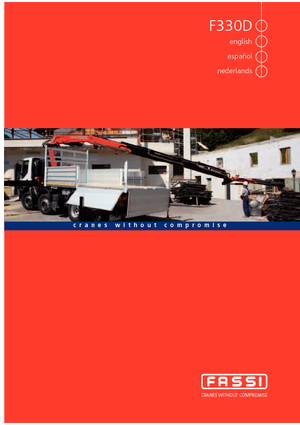 Hydraulic loading cranes Fassi F 330 D 24