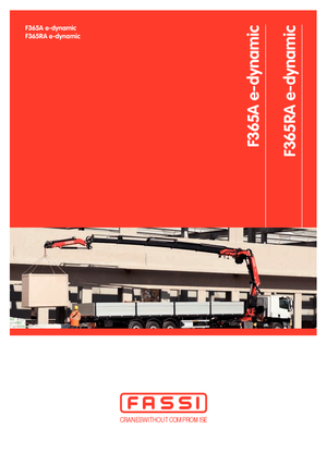 Hydraulic loading cranes Fassi F 365 A 2.25 e-dynamic