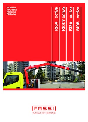 Hydraulic loading cranes Fassi F 40 B 0.21 active