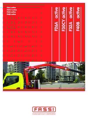 Hydraulic loading cranes Fassi F 40 B 0.23 active