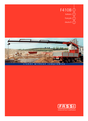 Hidrolik Vinçler Fassi F 410 B 24