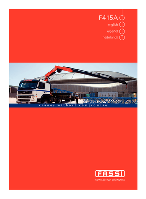 Hidrolik Vinçler Fassi F 415 AC 25