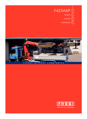 Hydraulic loading cranes Fassi F 425 AXP 24