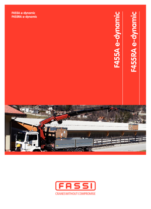 Hydraulic loading cranes Fassi F 455 A 2.27 e-dynamic