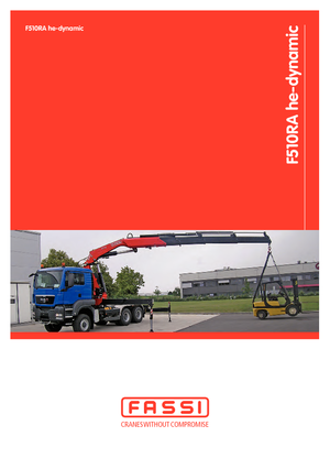 Hydraulic loading cranes Fassi F 510 RA 2.25 he-dynamic