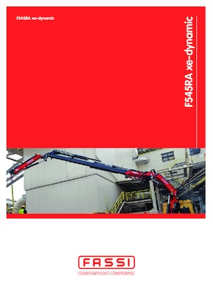 Hydraulic loading cranes Fassi F 545 RA 2.27 xe-dynamic