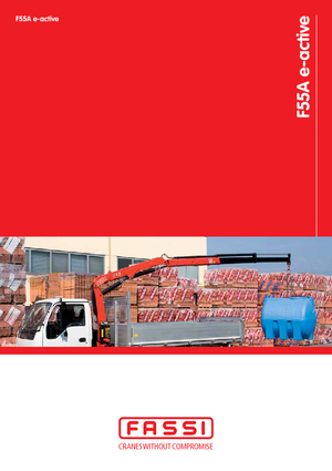 Hydraulic loading cranes Fassi F 55 A 0.24 e-active