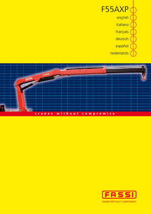 Hydraulic loading cranes Fassi F 55 AXP 24