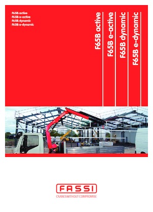 Hydraulic loading cranes Fassi F 65 B 1.23 e-dynamic