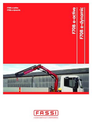 Hydraulic loading cranes Fassi F 70 B 1.21 e-dynamic