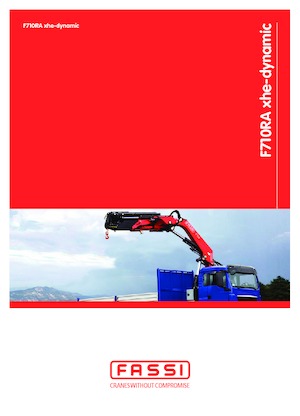 Hydraulic loading cranes Fassi F 710 RA 2.23 xhe-dynamic