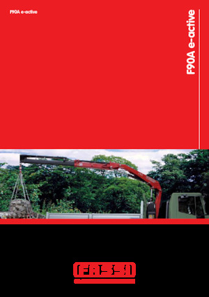 Hydraulic loading cranes Fassi F 90 A e-active