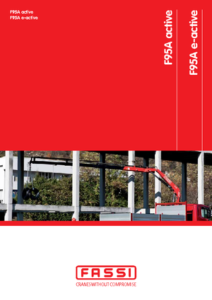 Hydraulic loading cranes Fassi F 95 A 0.22 e-active