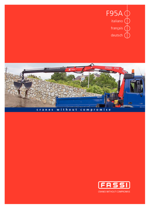 Hydraulic loading cranes Fassi F 95 A 23