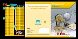 Hydraulic loading cranes Hyva Crane HA 160