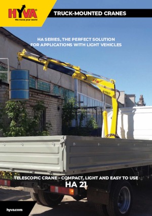 Hidrolik Vinçler Hyva Crane HA 21 E2