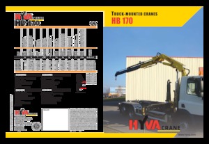 Hidrolik Vinçler Hyva Crane HB 170 E4 J2