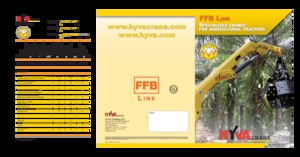 Hydraulic loading cranes Hyva Crane HB 50 FFB 