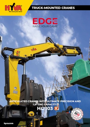 Hydraulic loading cranes Hyva Crane HC 103 E2