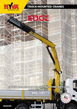 Hydraulic loading cranes Hyva Crane HC 131 E6