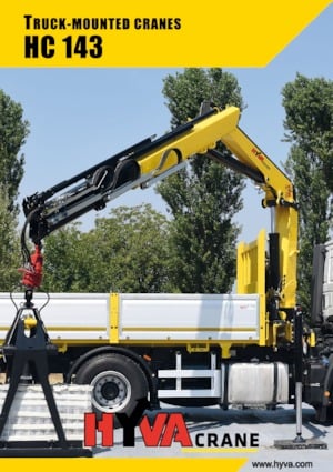 Hidrolik Vinçler Hyva Crane HC 143 