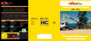 Hidrolik Vinçler Hyva Crane HC 151X 