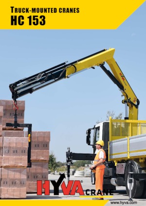Hidrolik Vinçler Hyva Crane HC 153 E6