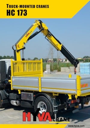 Hydraulic loading cranes Hyva Crane HC 173 