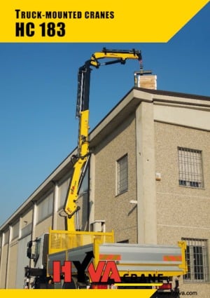 Hydraulic loading cranes Hyva Crane HC 183