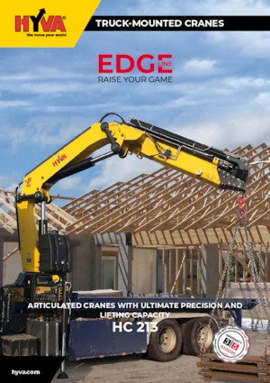 Hydraulic loading cranes Hyva Crane HC 213 E3 J3 