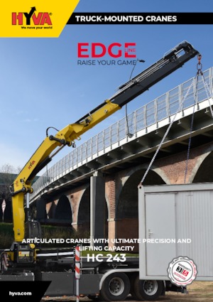 Hydraulic loading cranes Hyva Crane HC 243 E6 J2 