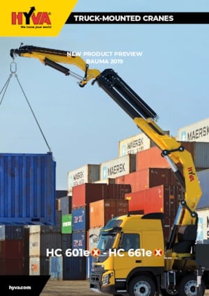 Hidrolik Vinçler Hyva Crane HC 601e E6 