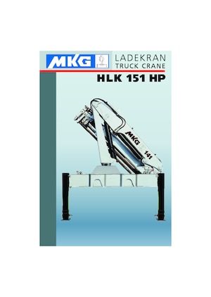 Hidrolik Vinçler MKG HLK 151 HP a4 