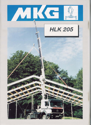 Hidrolik Vinçler MKG HLK 205 a2