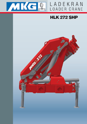 Hydraulic loading cranes MKG HLK 272 SHP a4