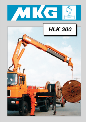 Hidrolik Vinçler MKG HLK 300 a4