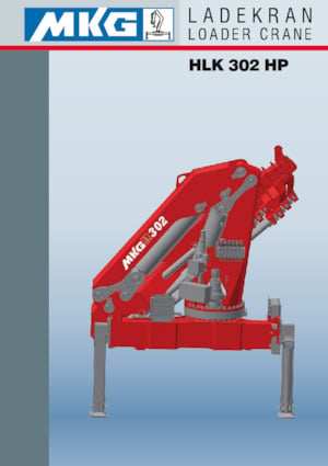 Hydraulic loading cranes MKG HLK 302 HP a4