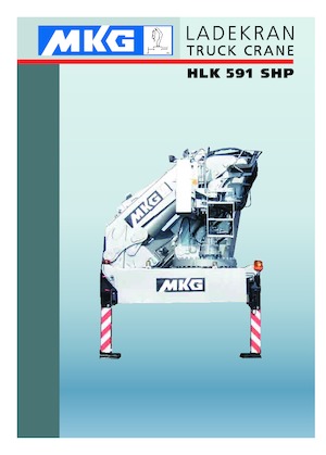 Hydraulic loading cranes MKG HLK 591 SHP a2 