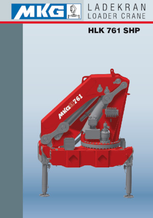 Hydraulic loading cranes MKG HLK 761 SHP a4