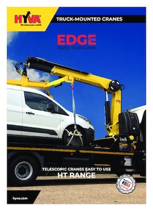 Hydraulic loading cranes Hyva Crane HT 112 E4 