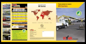 Hydraulic loading cranes Hyva Crane HV 227 